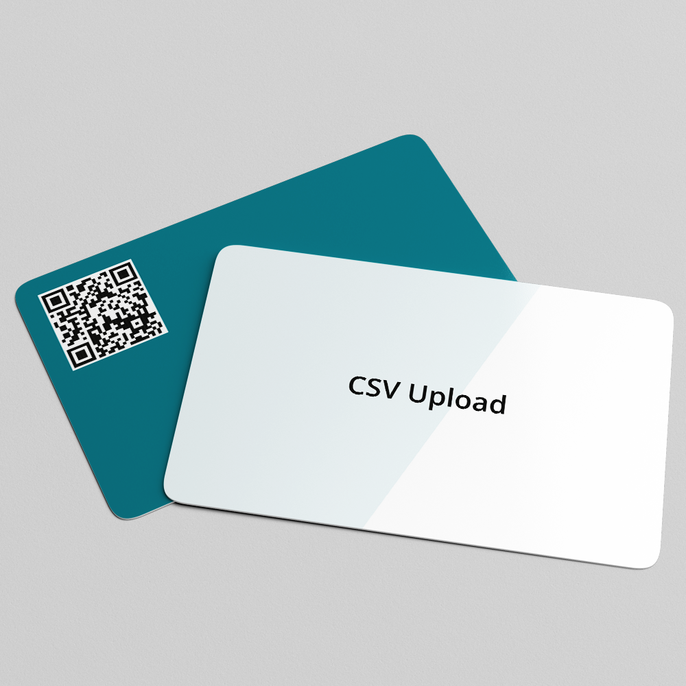 Show details for CSV Upload
